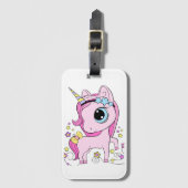 Mijn favoriete eenhoorn bagagelabel (Voorkant (verticaal))