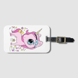 Mijn favoriete eenhoorn bagagelabel