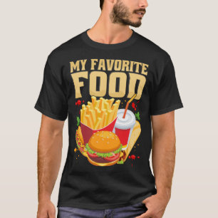 Mijn favoriete eten Cheat Day eten Franse Fries Bu T-shirt