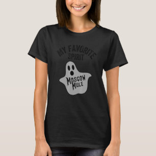 Mijn favoriete Geest Mule Halloween Ghost Vodka T-shirt