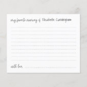 Mijn favoriete geheugen Funeral Modern Attendance  (Voorkant)