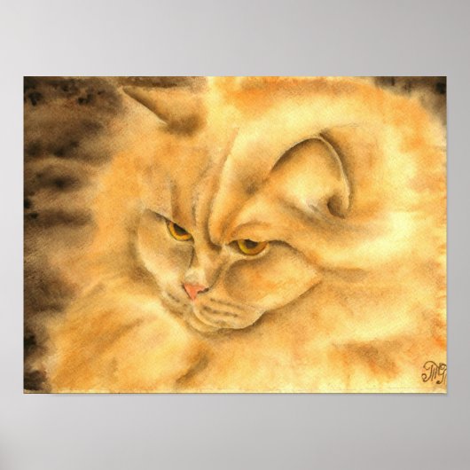 Mijn favoriete gemberkat poster (Voorkant)