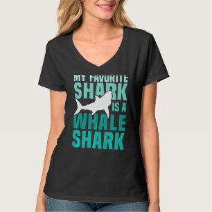 Mijn favoriete haai is een walvishaai Funny Shark T-shirt