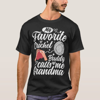 Mijn favoriete haakmaatje noemt me oma-haak t-shirt