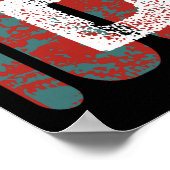 Mijn favoriete honkbalspeler noemt me pap grappig  poster (Hoek)