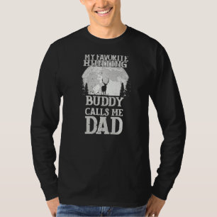 Mijn favoriete jachtboeddy noemt me papa die pap j t-shirt