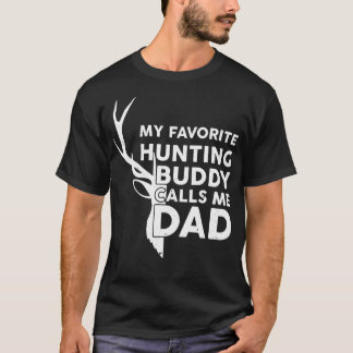 Mijn favoriete jachtmaatje noemt me papa Funny Hun T-shirt