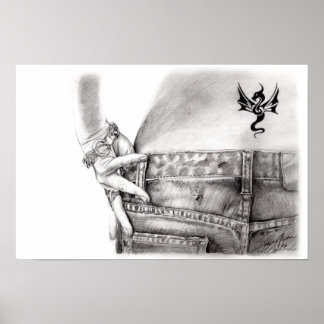 Mijn favoriete Jeans Poster