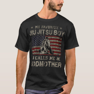 Mijn favoriete Jiu Jitsu-jongen noemt me peettante T-shirt