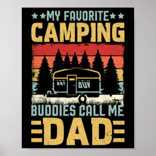 Mijn favoriete kampeerbuddy's noemen me papa Vader Poster