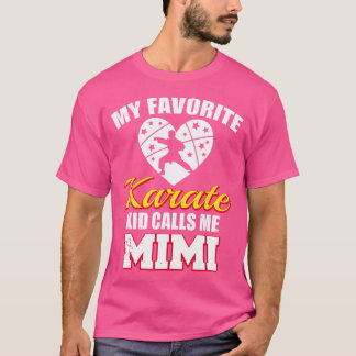 Mijn favoriete karate noemt me Mimi Funny Karate M T-shirt