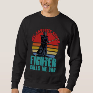 Mijn favoriete Kendo Fighter noemt me vader Japans Trui