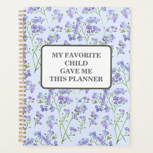 MIJN FAVORIETE KIND GAF ME DEZE PLANNER (Voorkant)