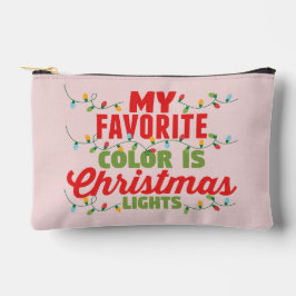 Mijn favoriete kleur is kerstverlichting etui