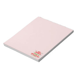 Mijn favoriete kleur is kerstverlichting notitieblok