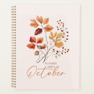 Mijn favoriete kleur is oktober - Autumn Leaves &  Planner