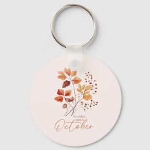 Mijn favoriete kleur is oktober - Autumn Leaves & Sleutelhanger