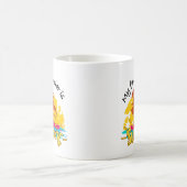 Mijn favoriete kleur is zonneschijn koffiemok (Center)