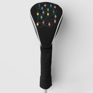 Mijn favoriete kleur zijn kerstlichtjes grappige p golfheadcover