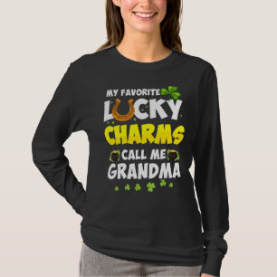 Mijn favoriete Lucky Charm noemt me oma St Patrick T-shirt