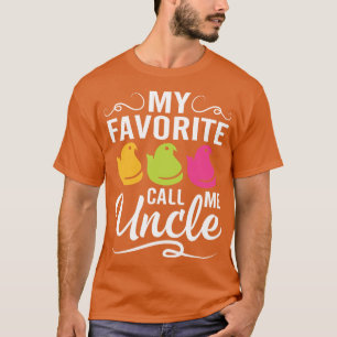 Mijn favoriete meiden noemen me oom Happy Paasdag T-shirt