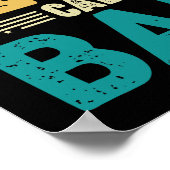 Mijn favoriete mensen noemen me Baba Grappig Poster (Hoek)