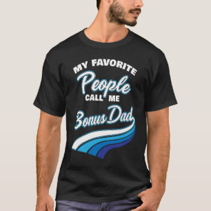 Mijn favoriete mensen noemen me Bonus Pap Mannen V T-shirt