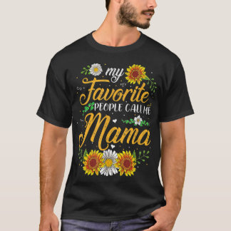 Mijn favoriete mensen noemen me Granny Moederdag G T-shirt
