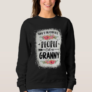Mijn favoriete mensen noemen me Granny T-shirt Mot