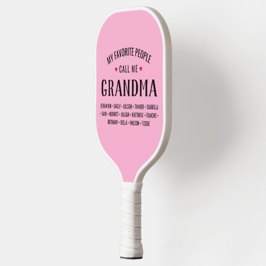 Mijn favoriete mensen noemen me kleinma Custom Pickleball Paddle (Links)