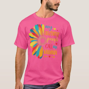 Mijn favoriete mensen noemen me Mamaw Daisy Flower T-shirt