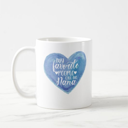 Mijn favoriete mensen noemen me Nana Koffiemok (Links)