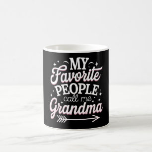 Mijn favoriete mensen noemen me oma op Moederdag Koffiemok