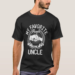 Mijn favoriete mensen noemen me oom Vaderdag T-shirt