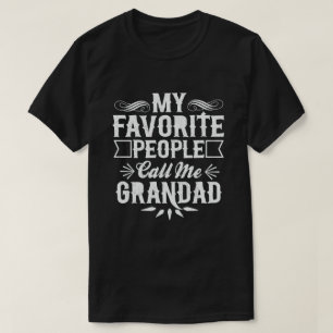 Mijn favoriete mensen noemen me opa Funny Grandpa T-shirt