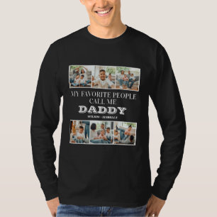 Mijn favoriete mensen noemen me papa Vaderdag T-shirt