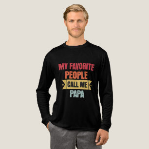 Mijn favoriete mensen noemen me PAPA voor opa  Tri-Blend Shirt