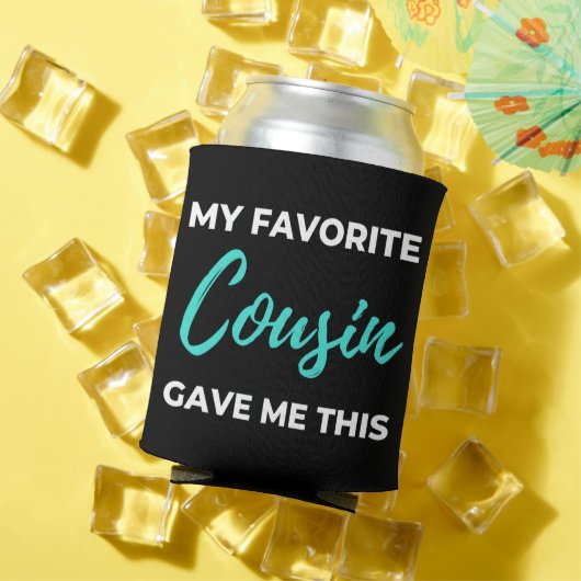 Mijn favoriete neef gaf me dit blikjeskoeler (Insitu Zomer)