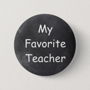 Mijn favoriete ontwerpopdracht van het Chalkboard Ronde Button 5,7 Cm