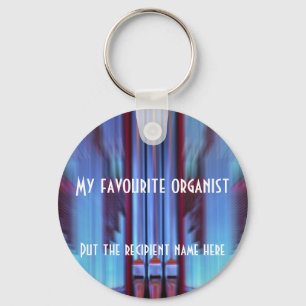 Mijn favoriete organist sleutelhanger