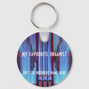 Mijn favoriete organist sleutelhanger