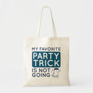 Mijn favoriete partijtje gaat niet. tote bag