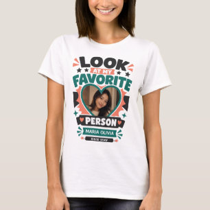 Mijn favoriete persoon Aangepast koppel T-shirt