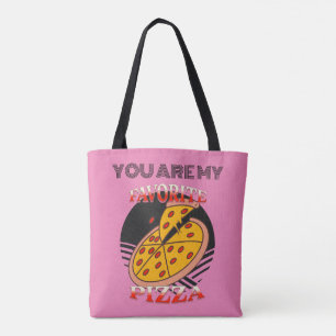 Mijn favoriete Pizza, Elegant cool dad gift Draagtas