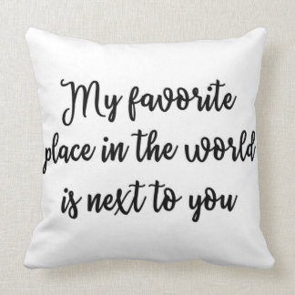 Mijn favoriete plek in de wereld is naast jou kussen