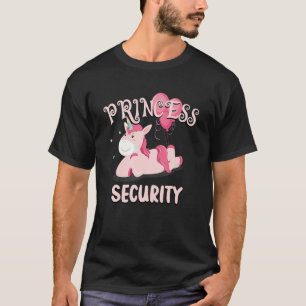 Mijn favoriete prinsesbeveiligingstaks en papa dee t-shirt