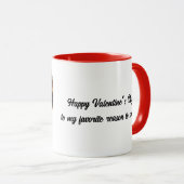 Mijn favoriete reden om te glimlachen mok (Voorkant rechts)