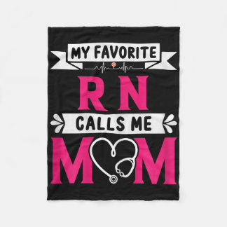 Mijn favoriete RN geregistreerde verpleegkundige n Fleece Deken