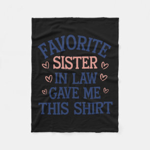 Mijn favoriete schoonzus heeft me dit gegeven fleece deken