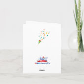 Mijn favoriete Schorpioen Hartelijke Verjaardag Ka Kaart (Achterkant)